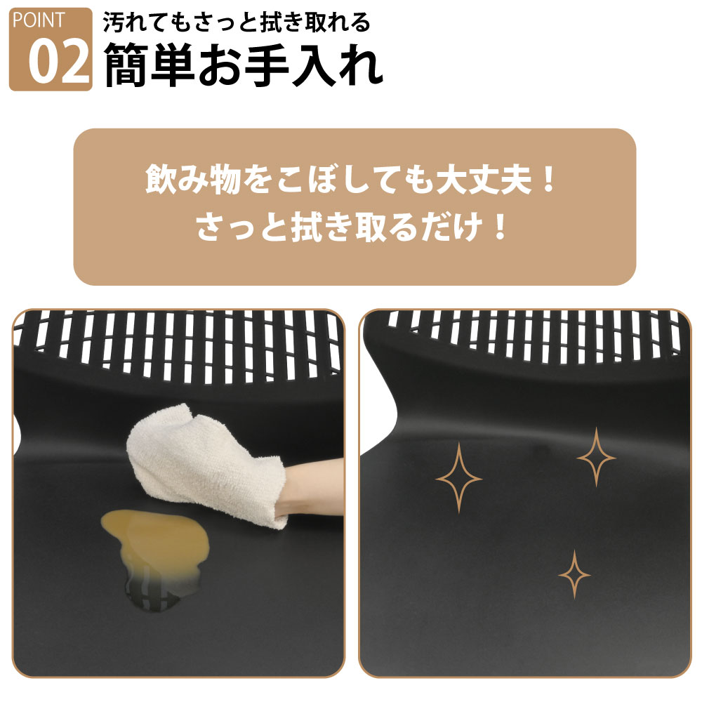 テーブルチェア チェア ミーティングチェア 会議用チェア ホワイト×ホワイト ポイント3 簡単お手入れ 家具のAKIRA
