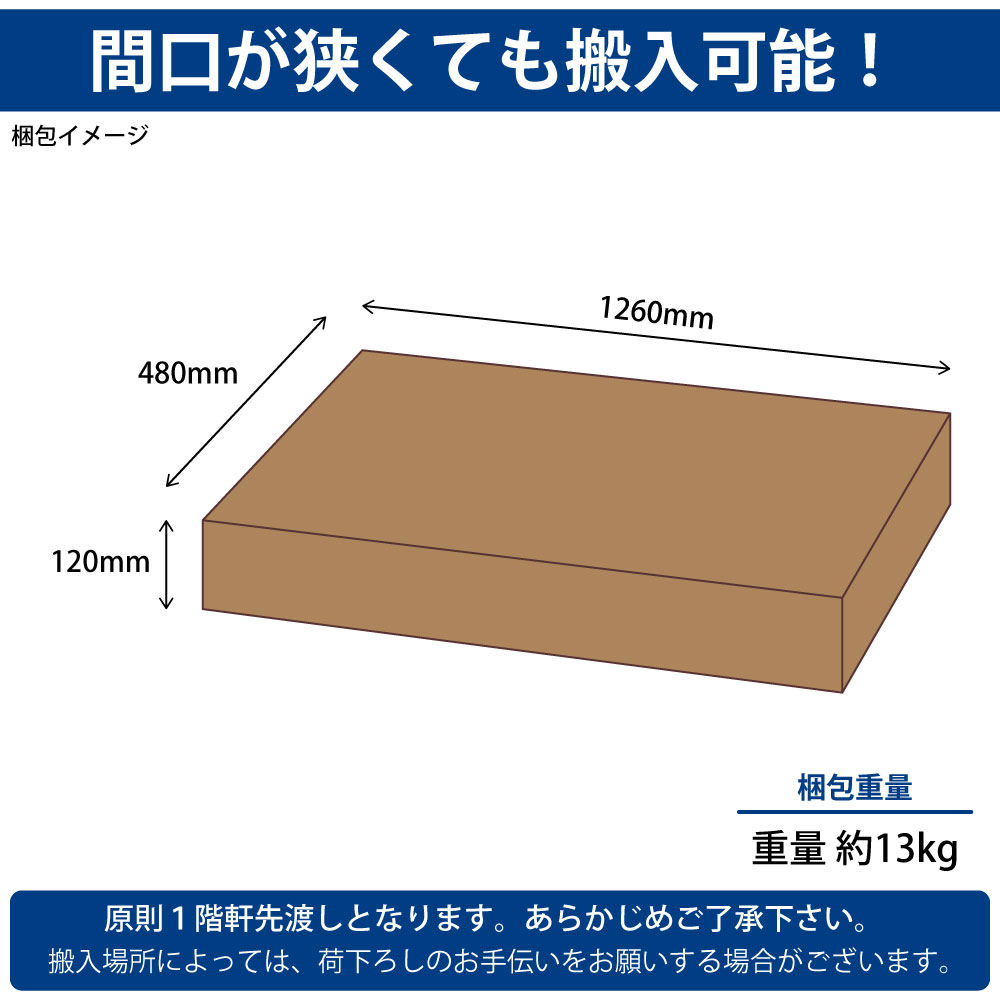 ロビーチェア 平ベンチ フラットベンチ 幅120cm 梱包サイズ 梱包イメージ 家具のAKIRA