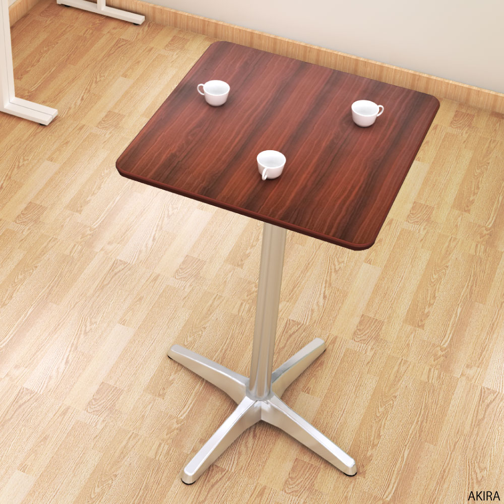 ハイカフェテーブル カフェテーブル アジャスター付き 直径60cm 高さ 