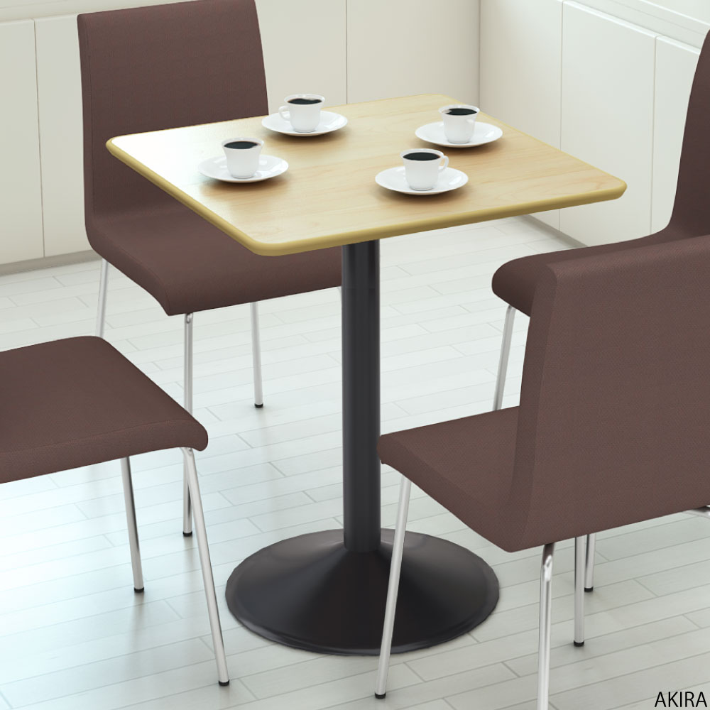 カフェテーブル 四角 ダイニングテーブル おしゃれ 幅60×高さ72cm 
