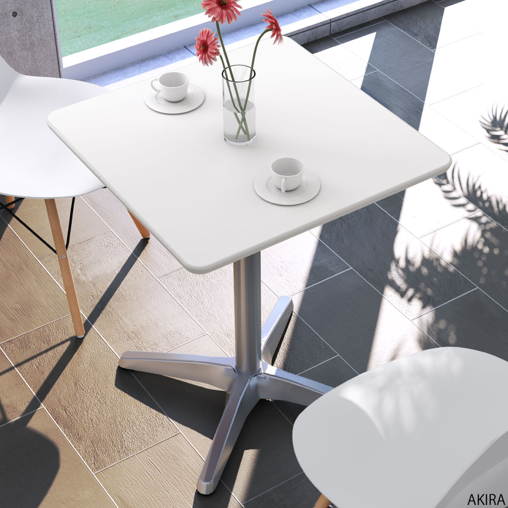 ソファダイニングに最適】 カフェテーブル/天板 60×60cm、高さ65cm 