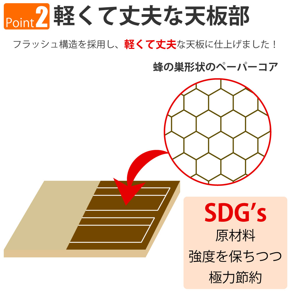 カフェテーブル 丸天板 直径60cm ナチュラル木目 アルミ脚 ブラック脚 ポイント2 軽くて丈夫な天板部 家具のAKIRA