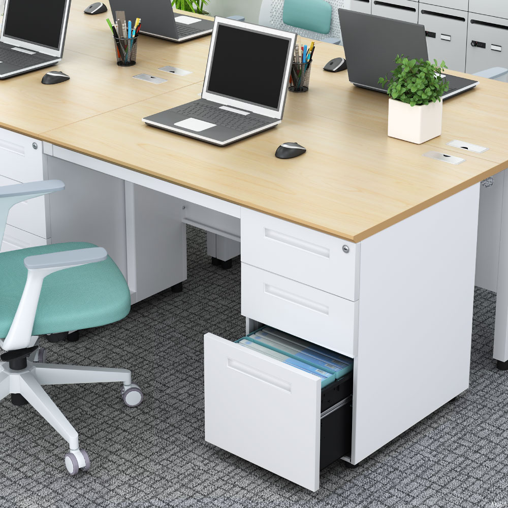 オフィスデスク 片袖デスク 幅120cm 奥行70cm 高さ72cm スチールデスク