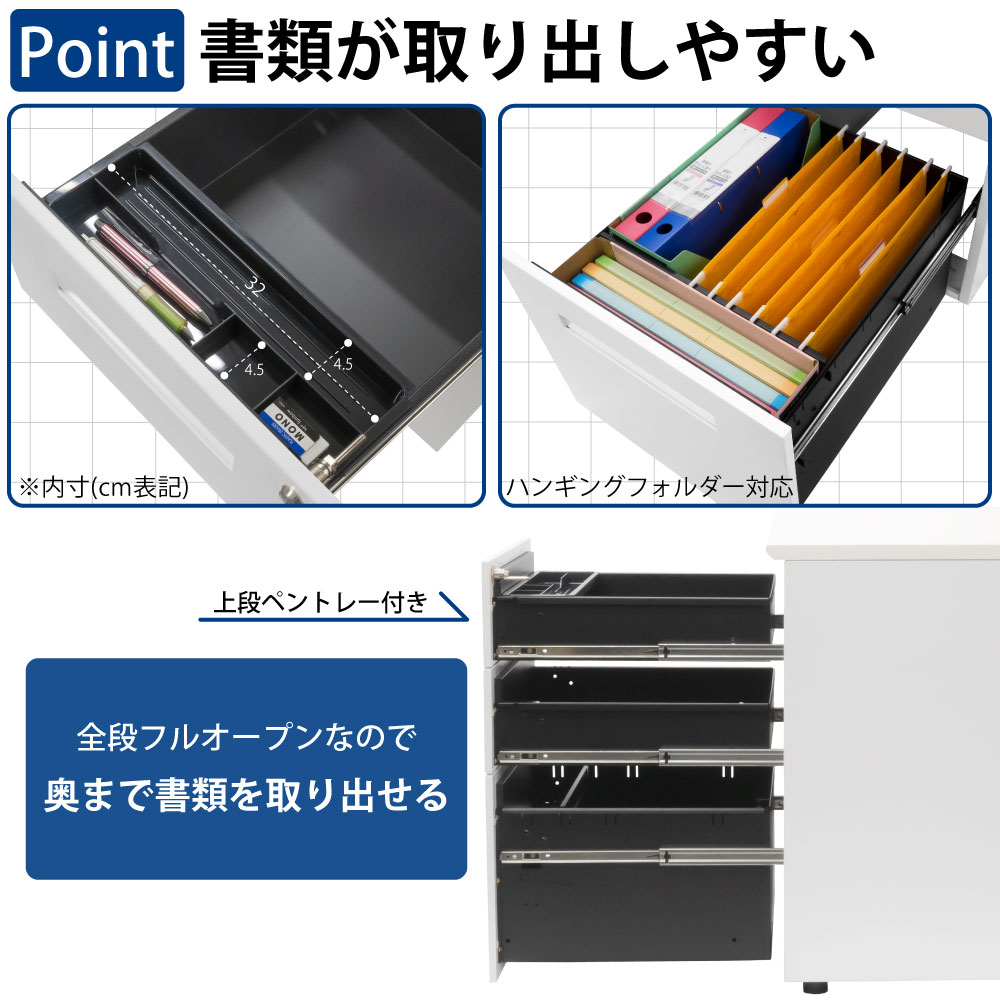 オフィスデスク 片袖デスク 幅100cm 奥行70cm 高さ72cm スチールデスク