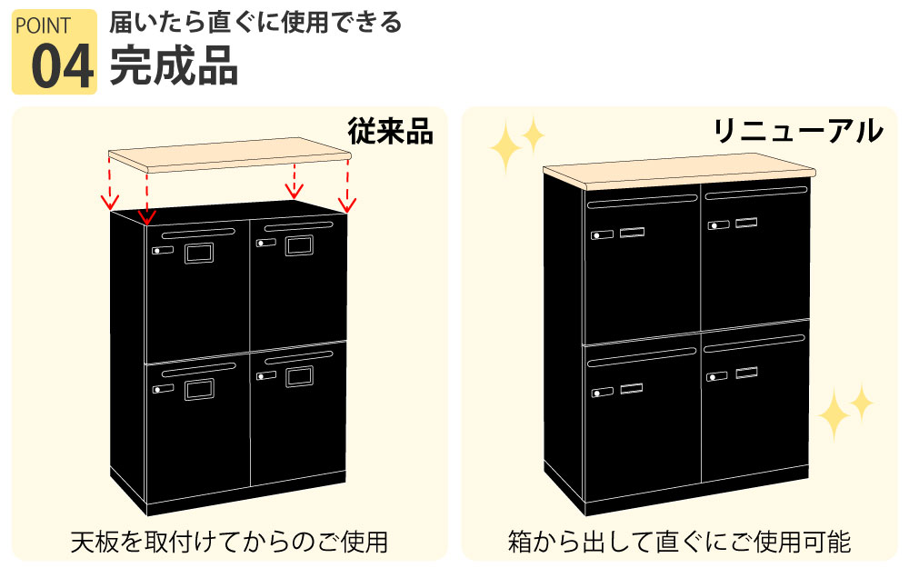 パーソナルロッカー ロッカー 個人収納 収納 ナチュラル木目天板 ブラック本体 4人用 組立簡単 家具のAKIRA