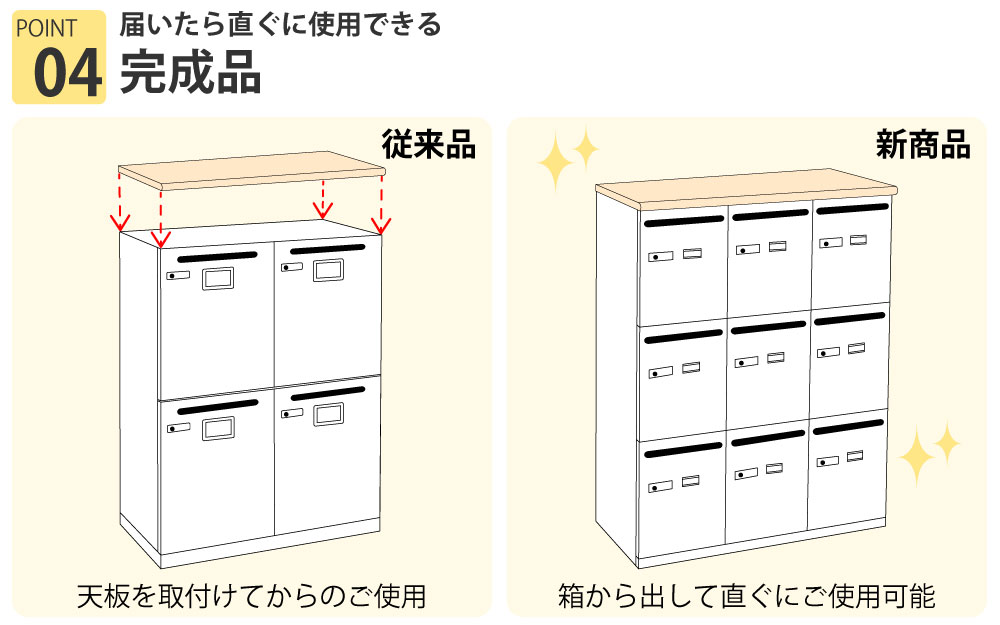 パーソナルロッカー ロッカー 個人収納 収納 ナチュラル木目天板 ホワイト本体 9人用 組立簡単 家具のAKIRA