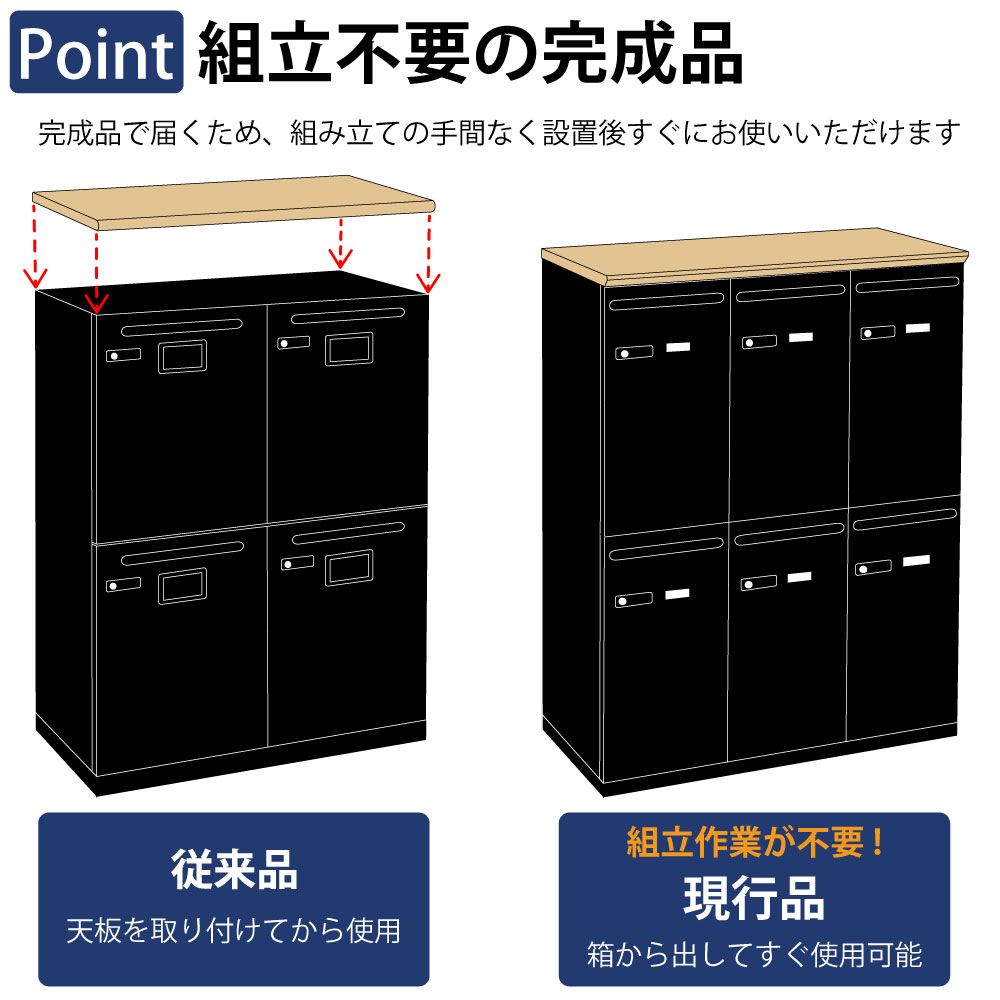 パーソナルロッカー スチールロッカー 6人用 ポイント7 組立不要の完成品 完成品でお届け 家具のAKIRA