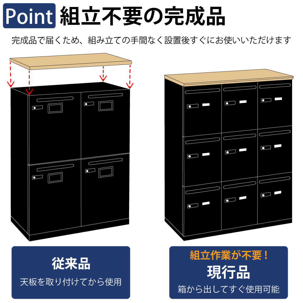 パーソナルロッカー スチールロッカー 9人用 ポイント7 組立不要の完成品 完成品でお届け 家具のAKIRA