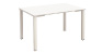 カイギーノ テーブル 幅120cm ホワイト天板 ホワイト脚