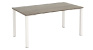 カイギーノ テーブル 幅150cm ライトブラウン天板 ホワイト脚