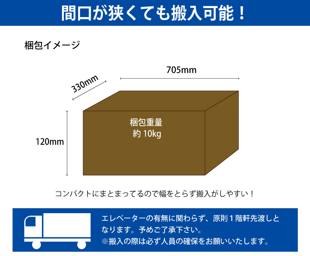 机下収納ワゴン アンダーデスクシェルフ デスク下収納 ワゴン 梱包サイズ 梱包イメージ サイズ表記 cm表記 家具のAKIRA