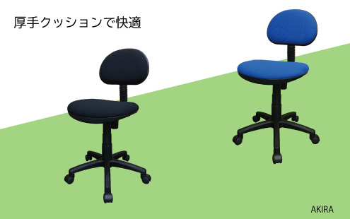 ベーシックで軽量な合板スタッキングチェアー LFP-16_Series