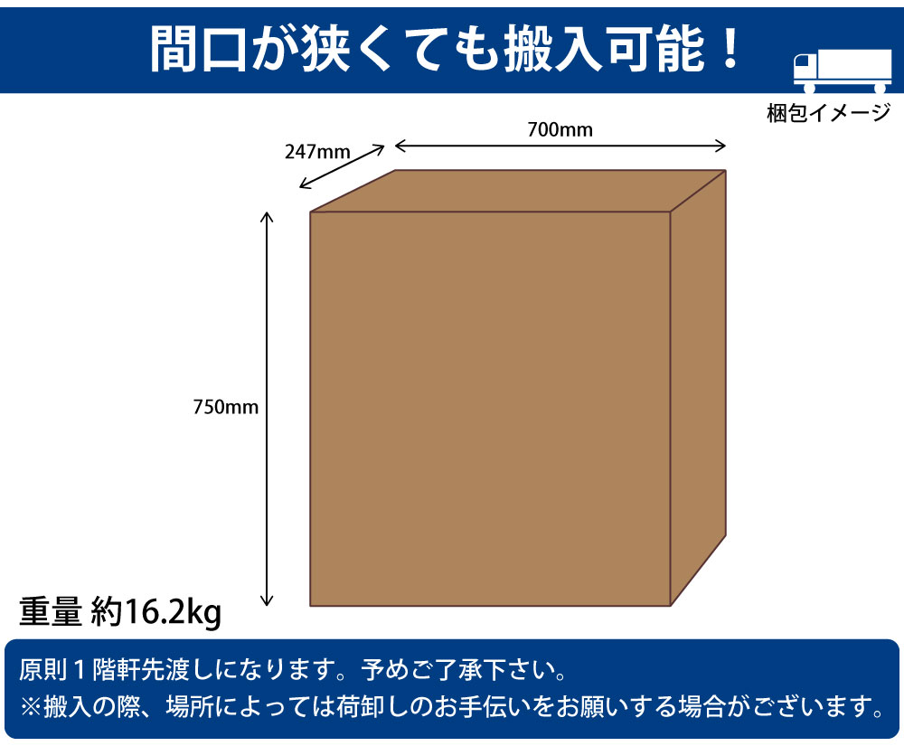 オフィスチェア チェア 梱包サイズ 梱包イメージ サイズ表記 cm表記 家具のAKIRA