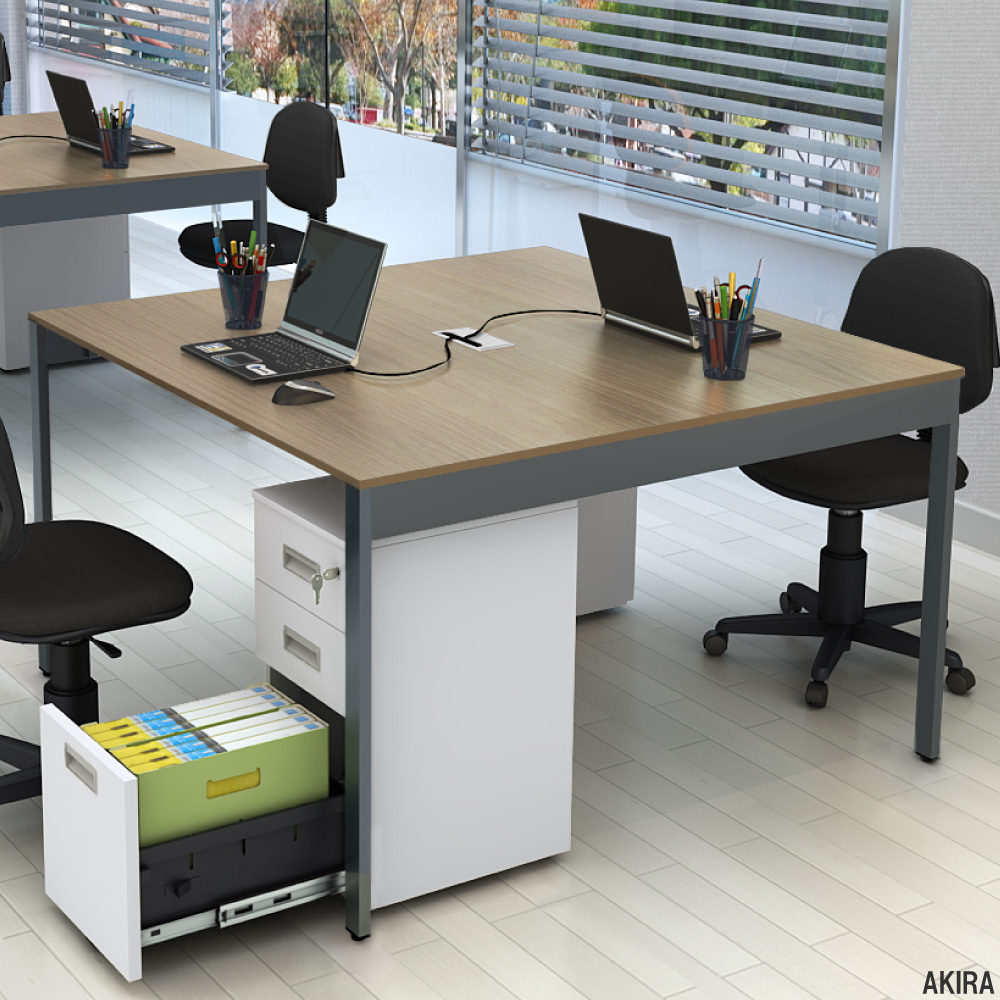 ミーティングテーブル 会議用テーブル 配線キャップ付き 幅1200×奥行