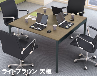 スリムミーティングテーブル アジャスター仕様