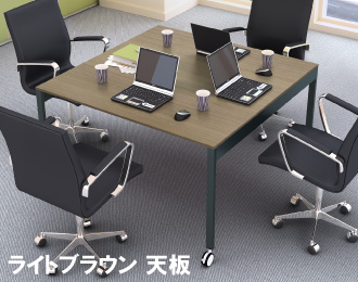 スリムミーティングテーブル キャスター仕様